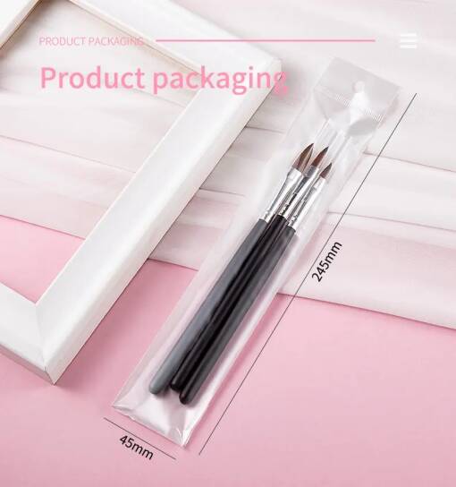 3 pensule acryl f
