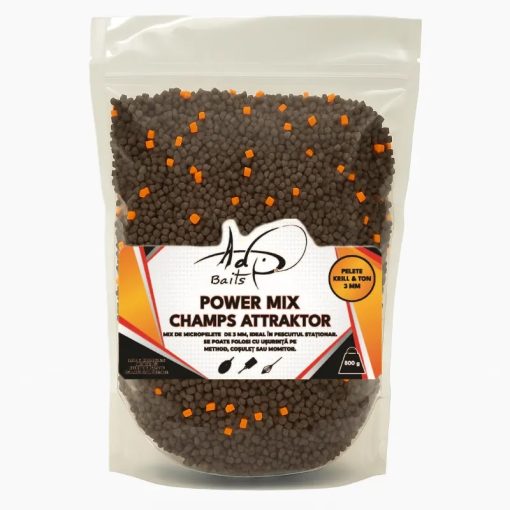 Champs Attraktor Power Mix (Pelete Krill & Ton 3mm) 800g a