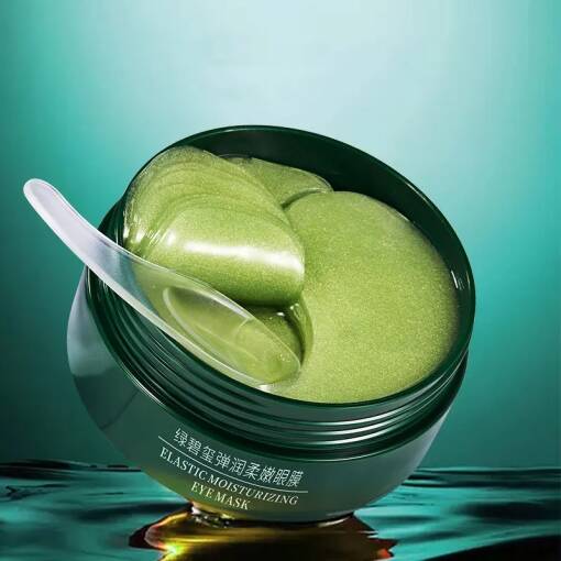 Masca pentru ochi, Gel hidratant cu colagen verde, b