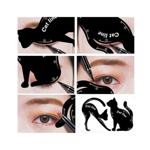 Sablon eyeliner cat eye, Sela 2