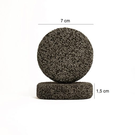 piatra neagra rotunda 7 cm 2
