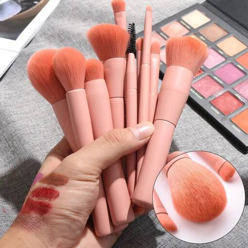 Set 10 Pensule makeup Sela Soft Touch 3