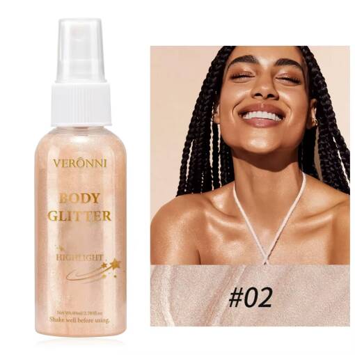 Spray glitter pentru corp si par 02 a