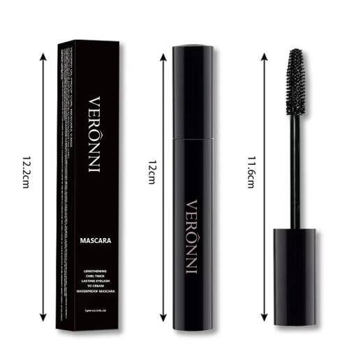 mascara waterproof negru 2