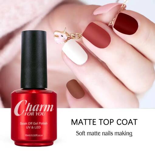 top coat matte charm d