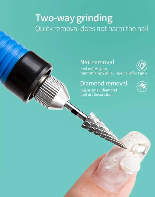 Capat freza carbid argintiu umbrella general b