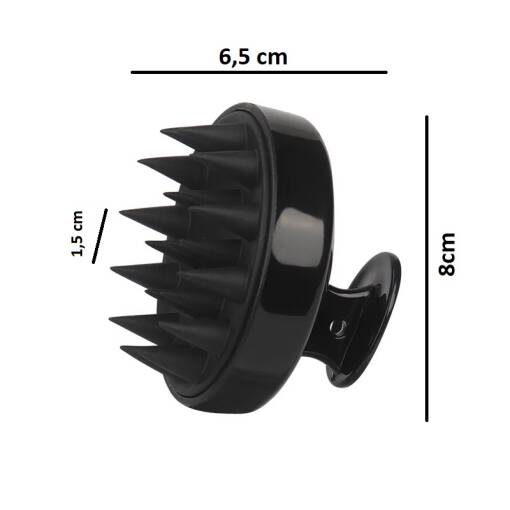 diaspozitiv masaj capilar silicon negru b