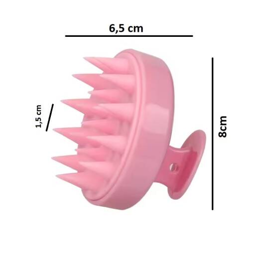 diaspozitiv masaj capilar silicon roz b