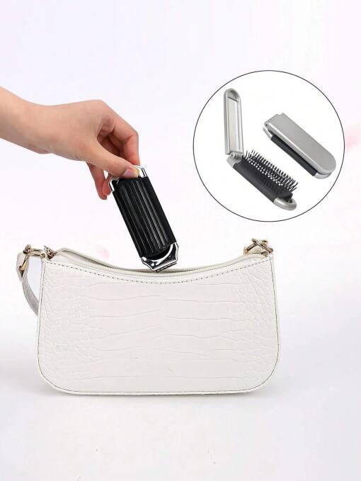 perie pliabila cu oglinda f