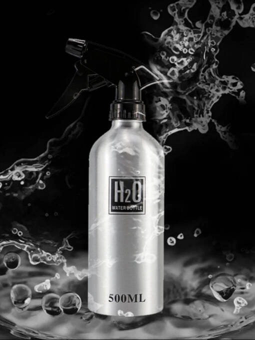 pulverizator metal argintiu c