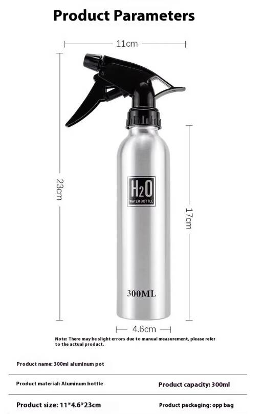 pulverizator metasl 300 ml argintiu d