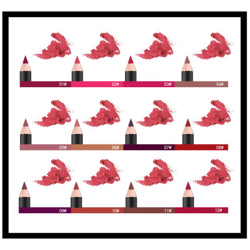 set 12 creioane veroni d