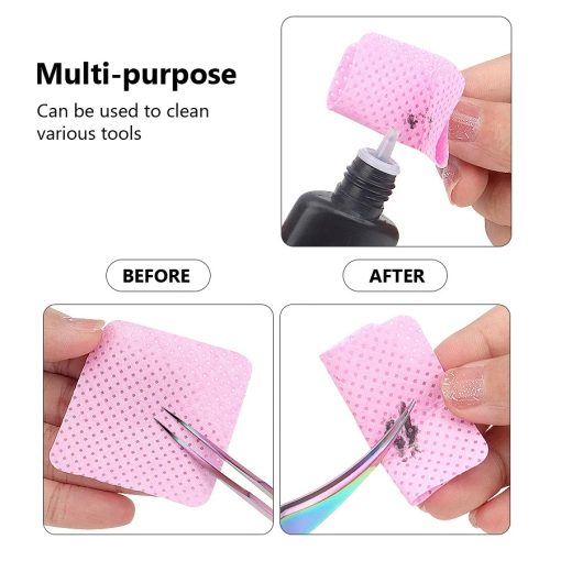 set 300 servetele roz 1