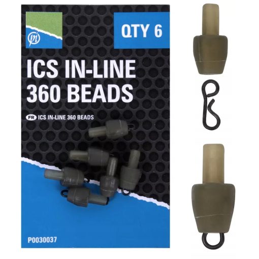 Conector rapid Preston ICS In-Line 360 Beads, 6buc plic a